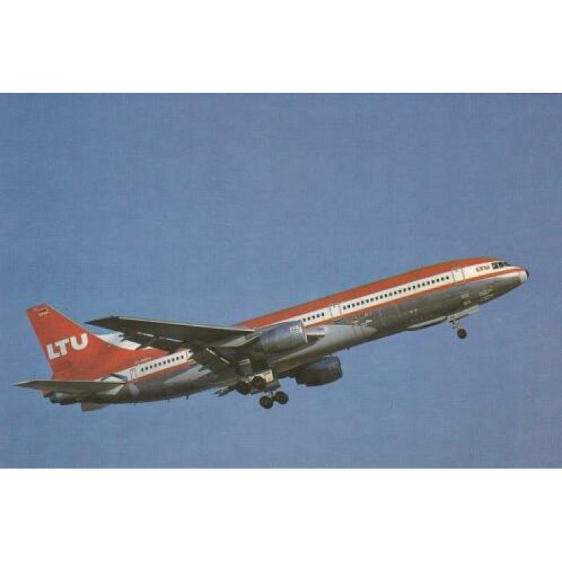 7 vliegtuig kaarten lockheed tristar