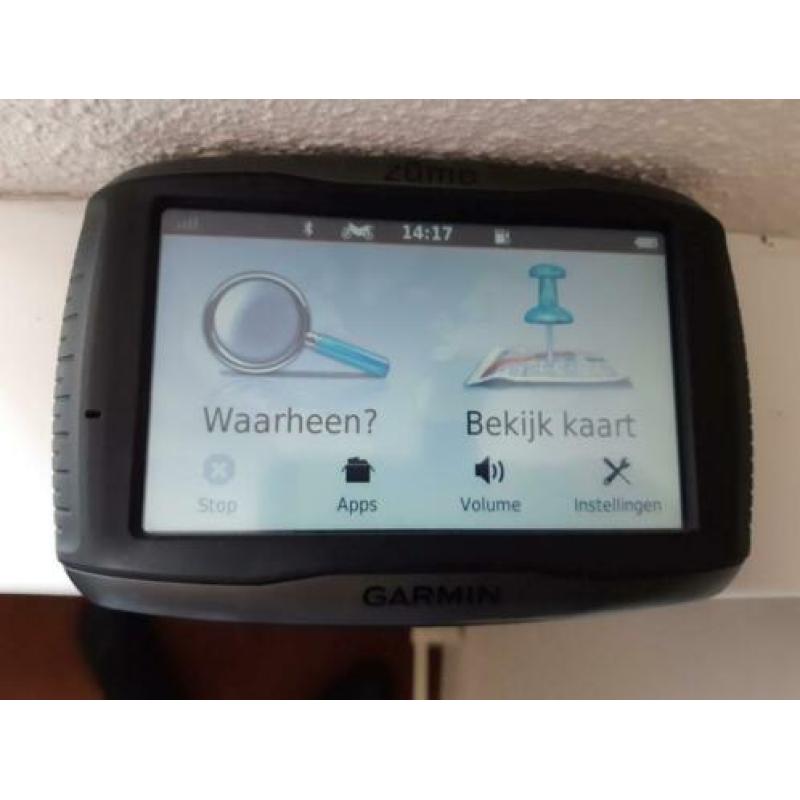 Garmin zumo 590 lm met livetime maps