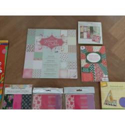 Diverse soorten papier scrapbook knutselen handgeschept