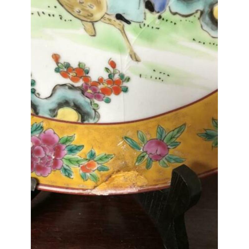 Chinees bord porselein Chinese 28 cm