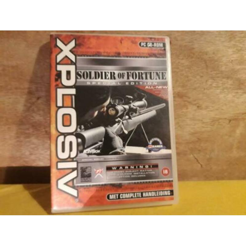 te koop soldier of fortuna pc spel nieuw in doos