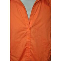 CV14 Oranje Blouse maat 52 size 24