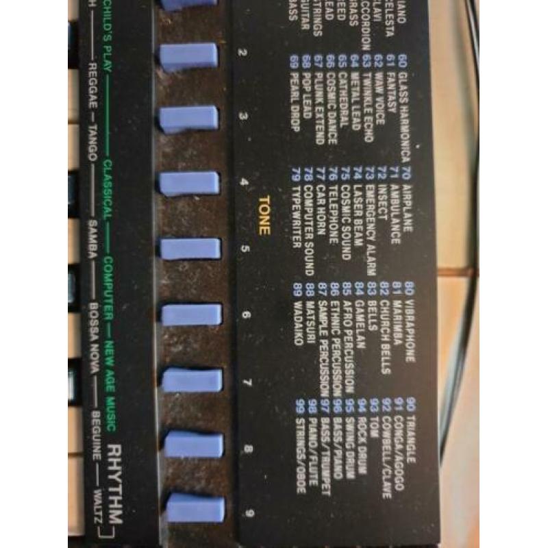 Casio SA-20 met veel mogelijkheden