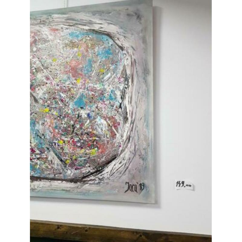 Abstract schilderij