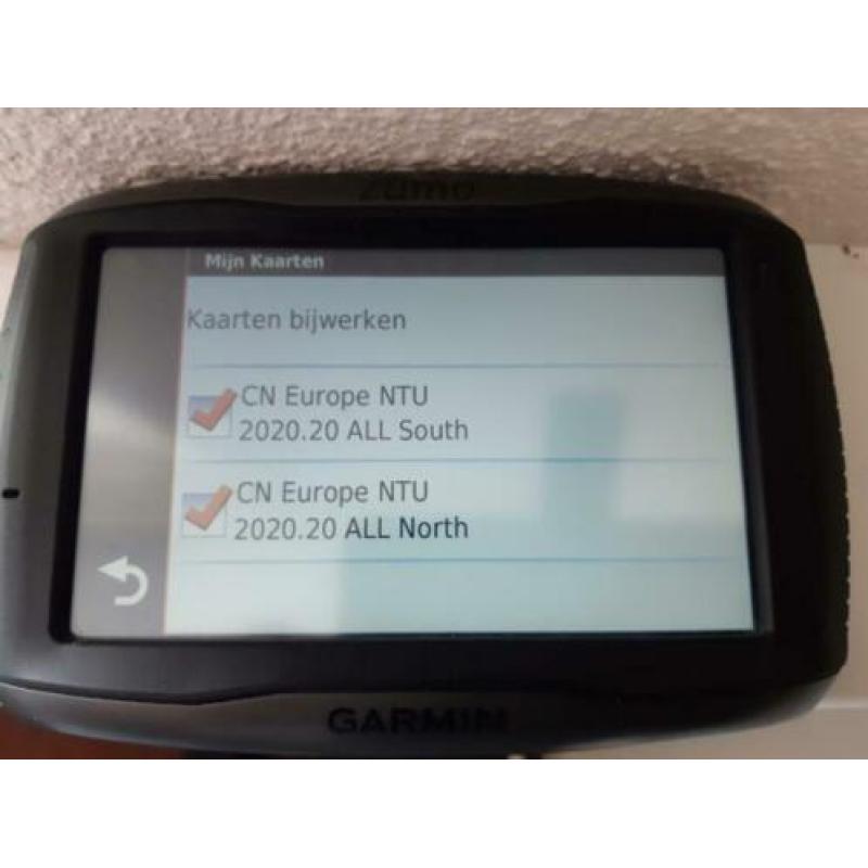Garmin zumo 590 lm met livetime maps