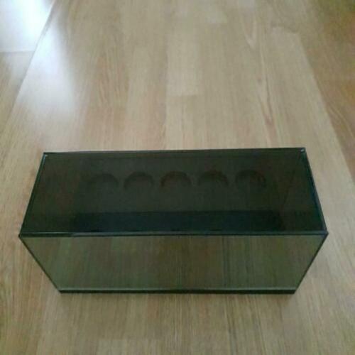 Waxinelichthouder van spiegelglas 5 lichts