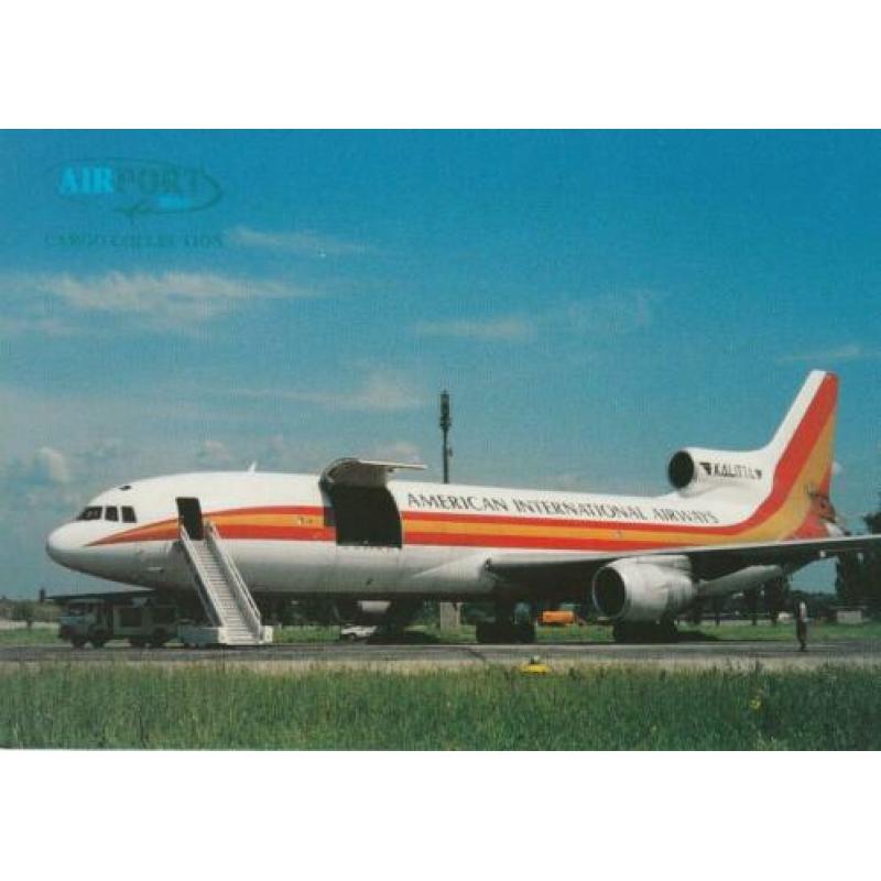 7 vliegtuig kaarten lockheed tristar