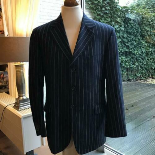 Dick Holthaus colbert | blauw streep | maat 26