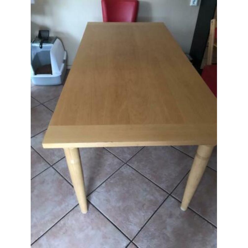 Eettafel berken