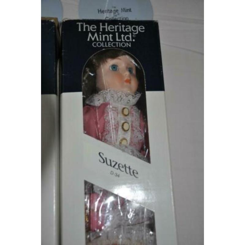 porseleinen pop the heritage doll collection, porcelain doll
