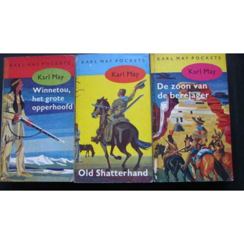 Karl May - 13 delen (Uitgave 1962/1963) - cowboys & indianen