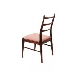 Vintage set van 4 jaren 60 stoelen opnieuw gestoffeerd