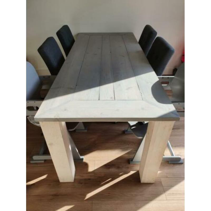 Steigerhouten eettafel 220x90cm
