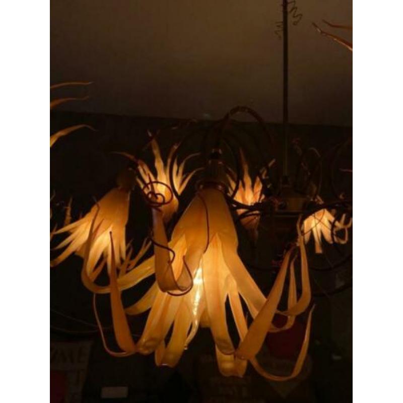 Prachtige kroonluchter hanglamp met tien armen