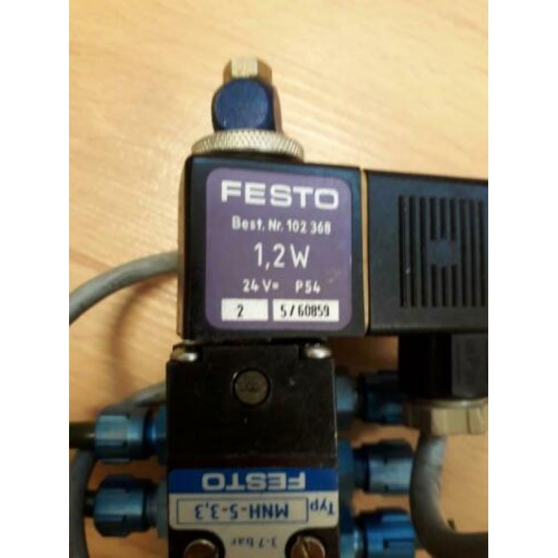 Festo ventielen elektro (doos vol)