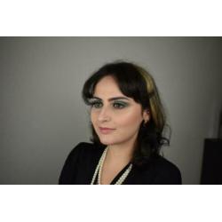 Glam make-up voor een avondje uit