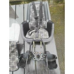 Bobike mini fietsstoeltje/kinderzitje voor, met scherm