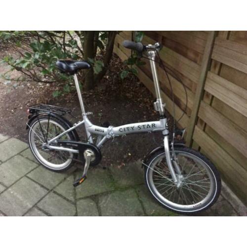 Weinig gebruikte Vouwfiets aangeboden