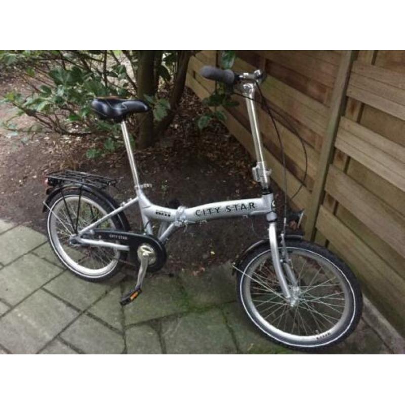 Weinig gebruikte Vouwfiets aangeboden