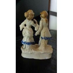 Antieke/vintage beeldjes voor restauratie