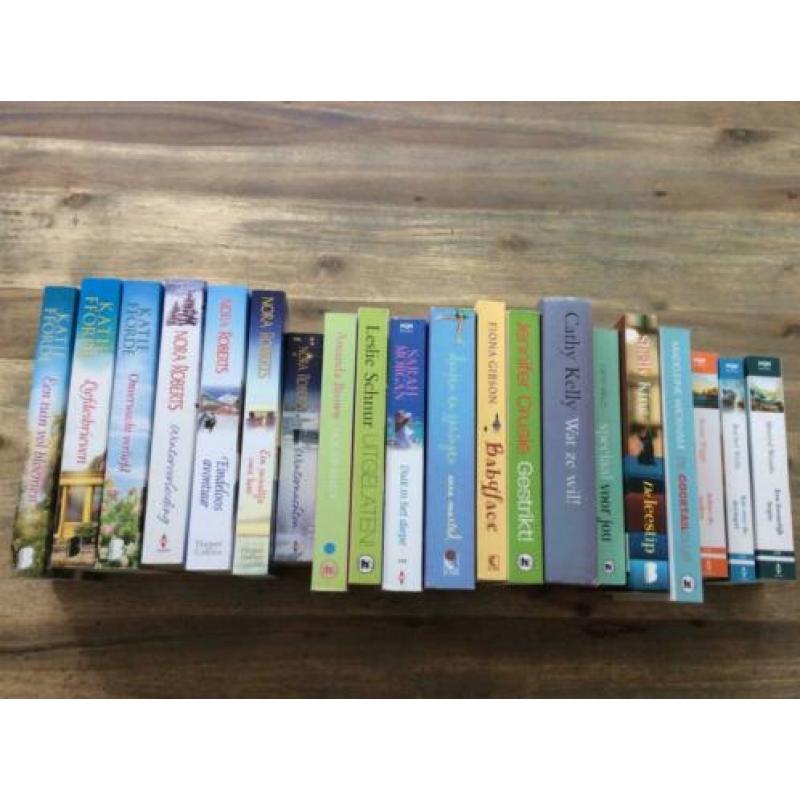 Chicklit; Katie Fforde, Cathy Kelly, Nora Roberts. 20 stuks