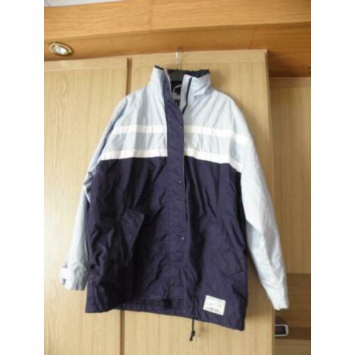 Brede blauw wit college zomerjas jas PL LAND 44/46 XL prima