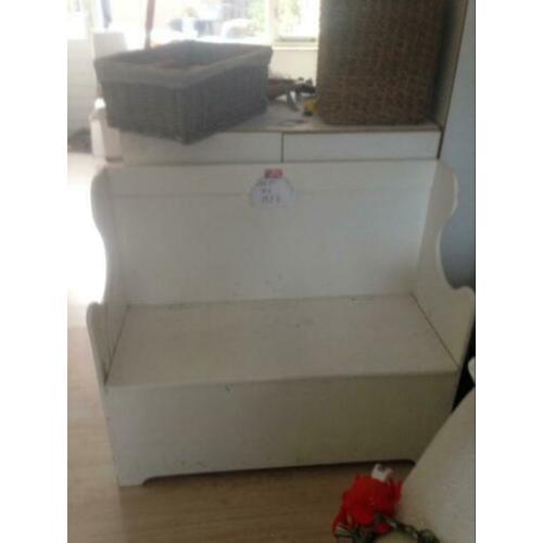 Bank met opberg ruimte br103xh 91x40d