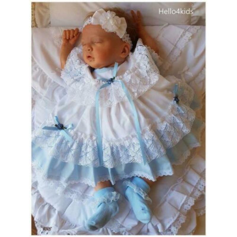 56 baby doop jasje bruidsmeisje newborn bolero met strik