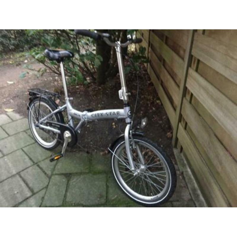 Weinig gebruikte Vouwfiets aangeboden