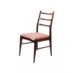 Vintage set van 4 jaren 60 stoelen opnieuw gestoffeerd