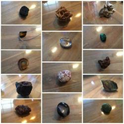Diverse stenen mineralen