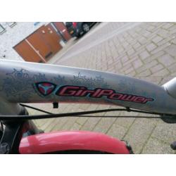 Meisjes fiets Alpine Girl power 24 inch