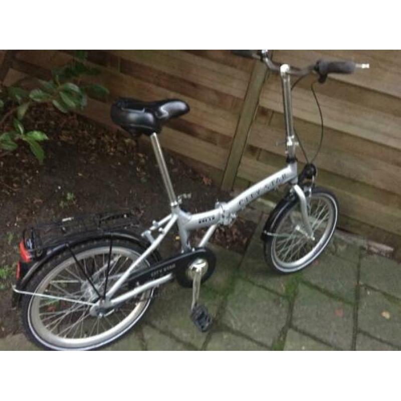 Weinig gebruikte Vouwfiets aangeboden