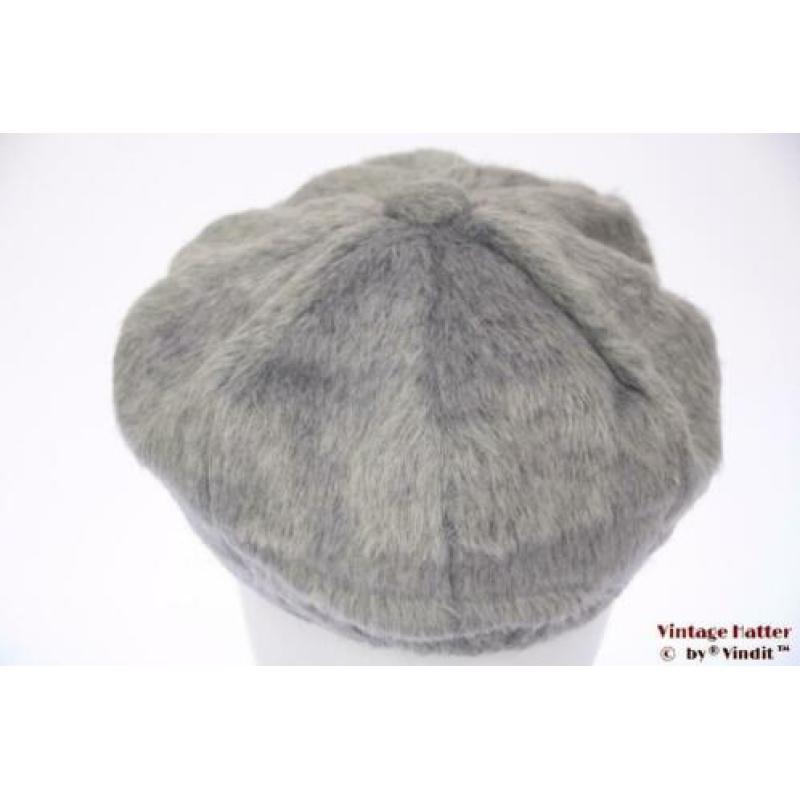 Dames Ballonpet Hawkins grijs imitatie angora 57-60 nieuw