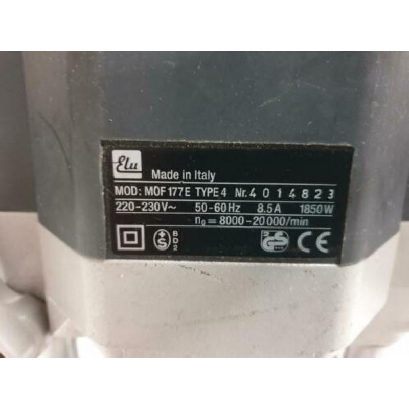 Zware ELU/DeWalt MOF177E bovenfrees