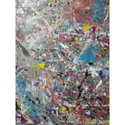 Abstract schilderij