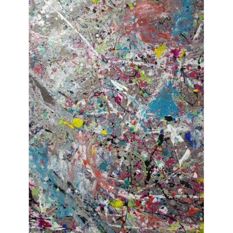 Abstract schilderij