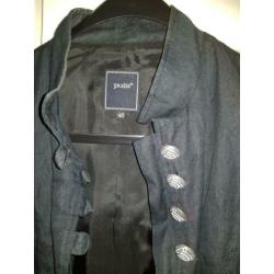 Chique gekleed linnen PULLS Jasje mt 40 Nwpr €249 Nu 25