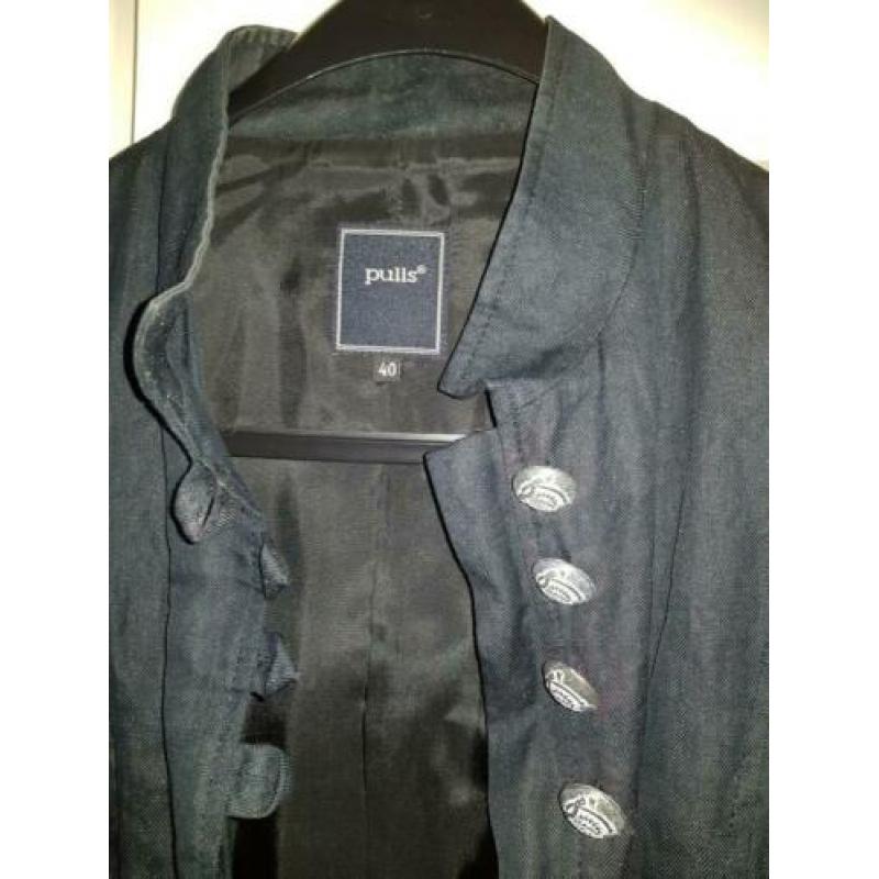 Chique gekleed linnen PULLS Jasje mt 40 Nwpr €249 Nu 25