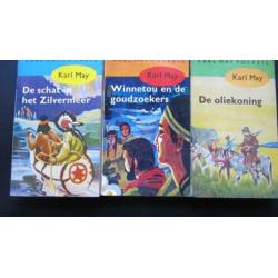 Karl May - 13 delen (Uitgave 1962/1963) - cowboys & indianen
