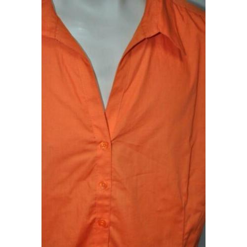 CV14 Oranje Blouse maat 52 size 24