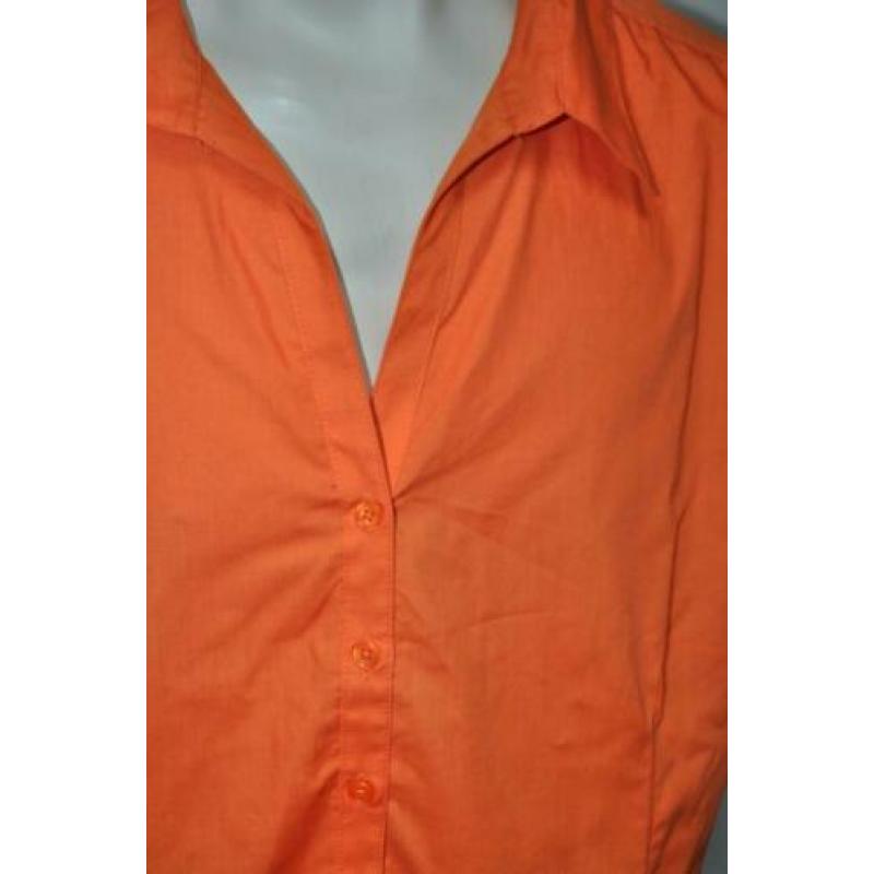 CV14 Oranje Blouse maat 52 size 24