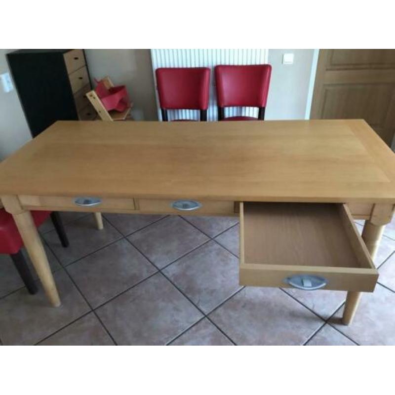 Eettafel berken