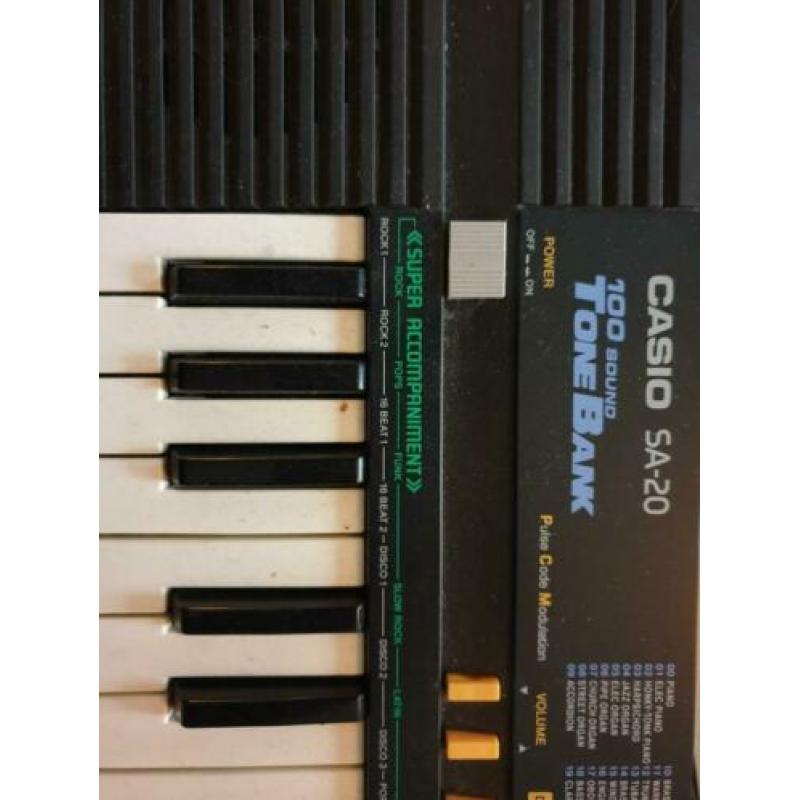 Casio SA-20 met veel mogelijkheden