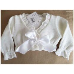 56 baby doop jasje bruidsmeisje newborn bolero met strik
