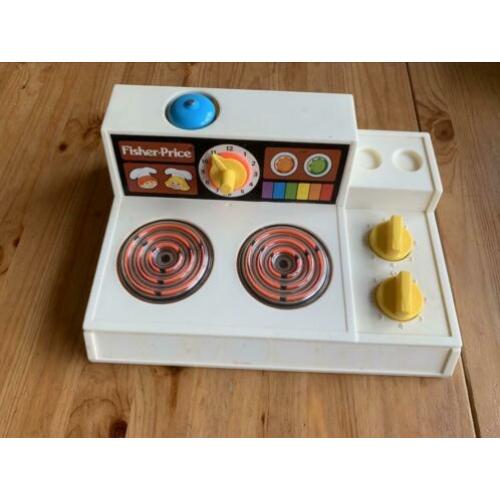 Keukentje fornuis keuken Fisher price 919 vintage retro zgan