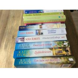 Chicklit; Katie Fforde, Cathy Kelly, Nora Roberts. 20 stuks