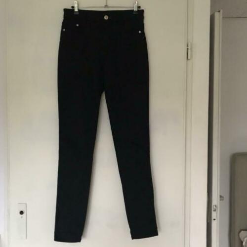 Strakke broek van Massimo Dutti | Zwart | Maat 36.