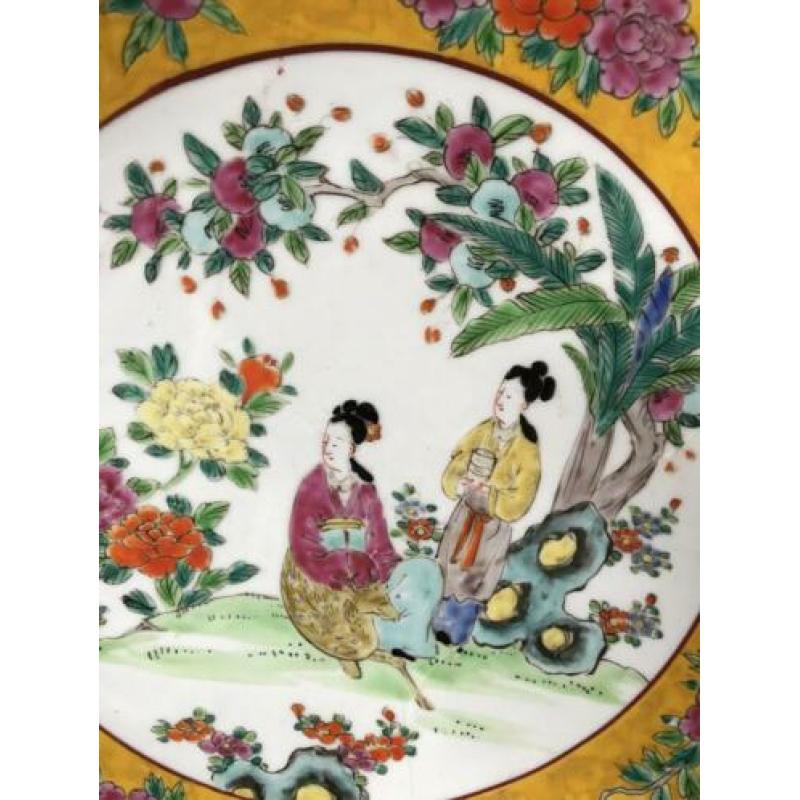 Chinees bord porselein Chinese 28 cm