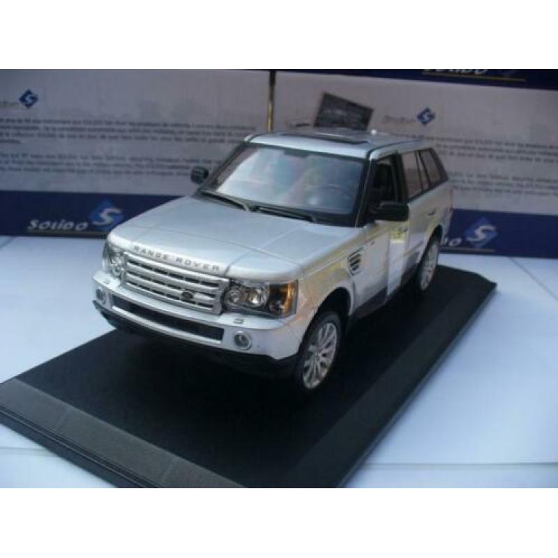 Range Rover Sport Zilver Maisto 1/18 OP=OP